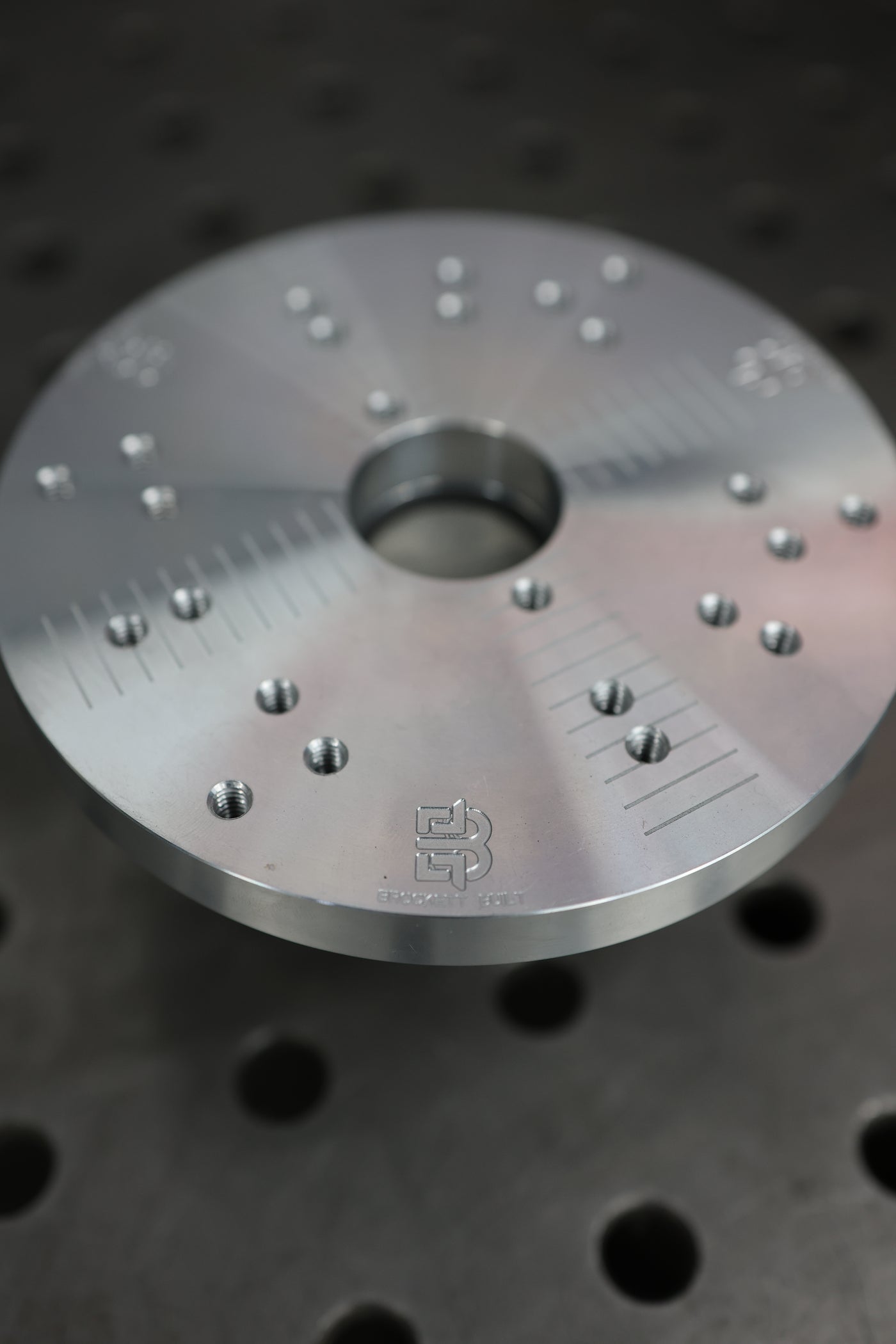 Brockett Built Flange Welding Fixture