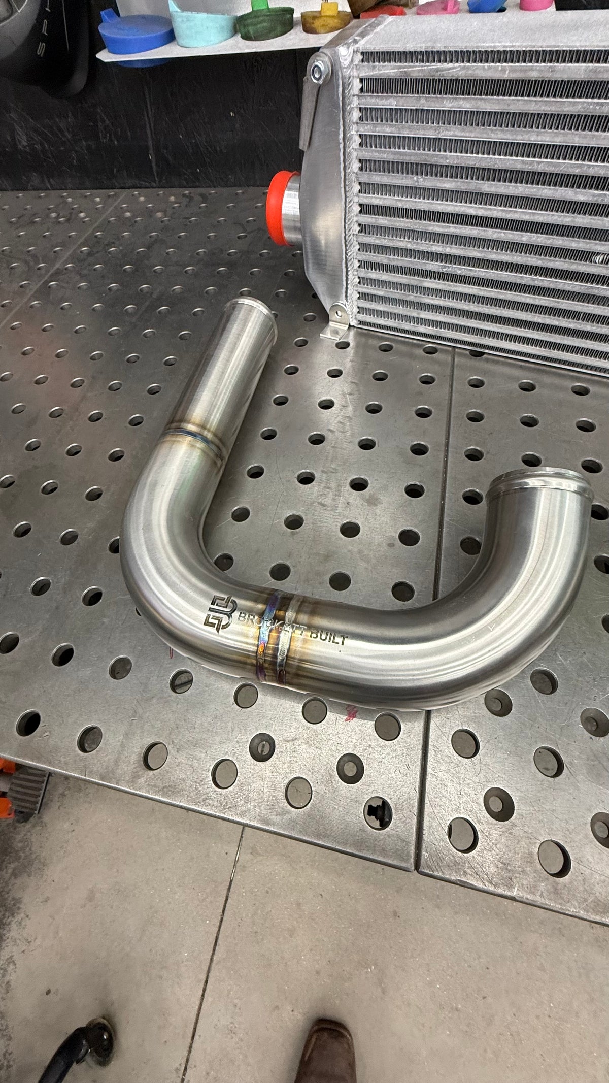 V1 FMIC Intercooler — GTI / GLI (Mk7 / Mk7.5 · MQB)