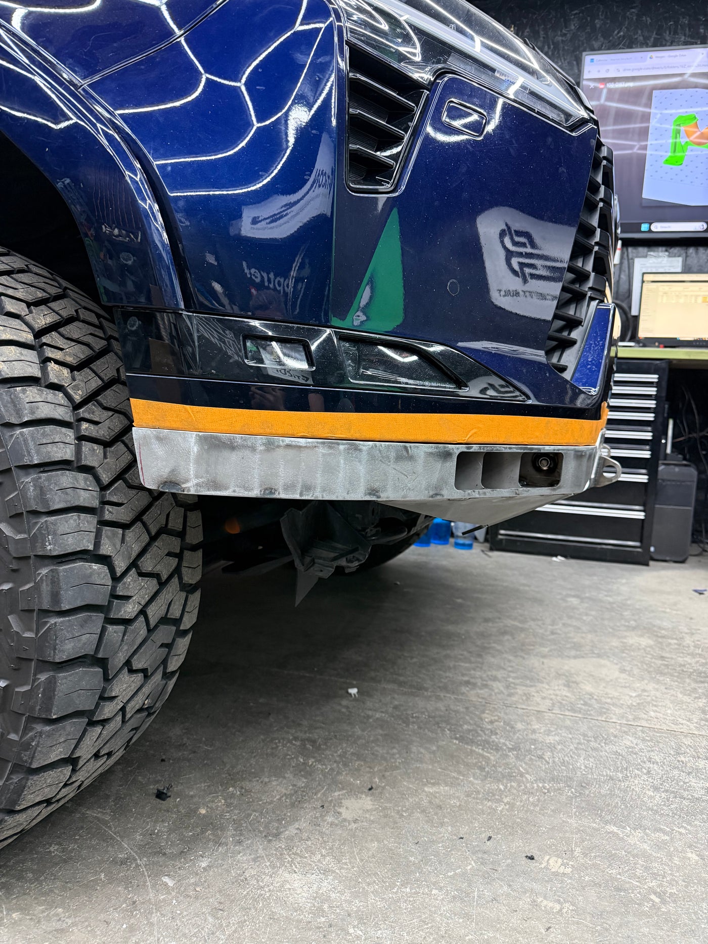 Lexus GX550 Front Bumper | 2024–Current | Low Profile Winch Bumper w/ SSC1 Light Mounts