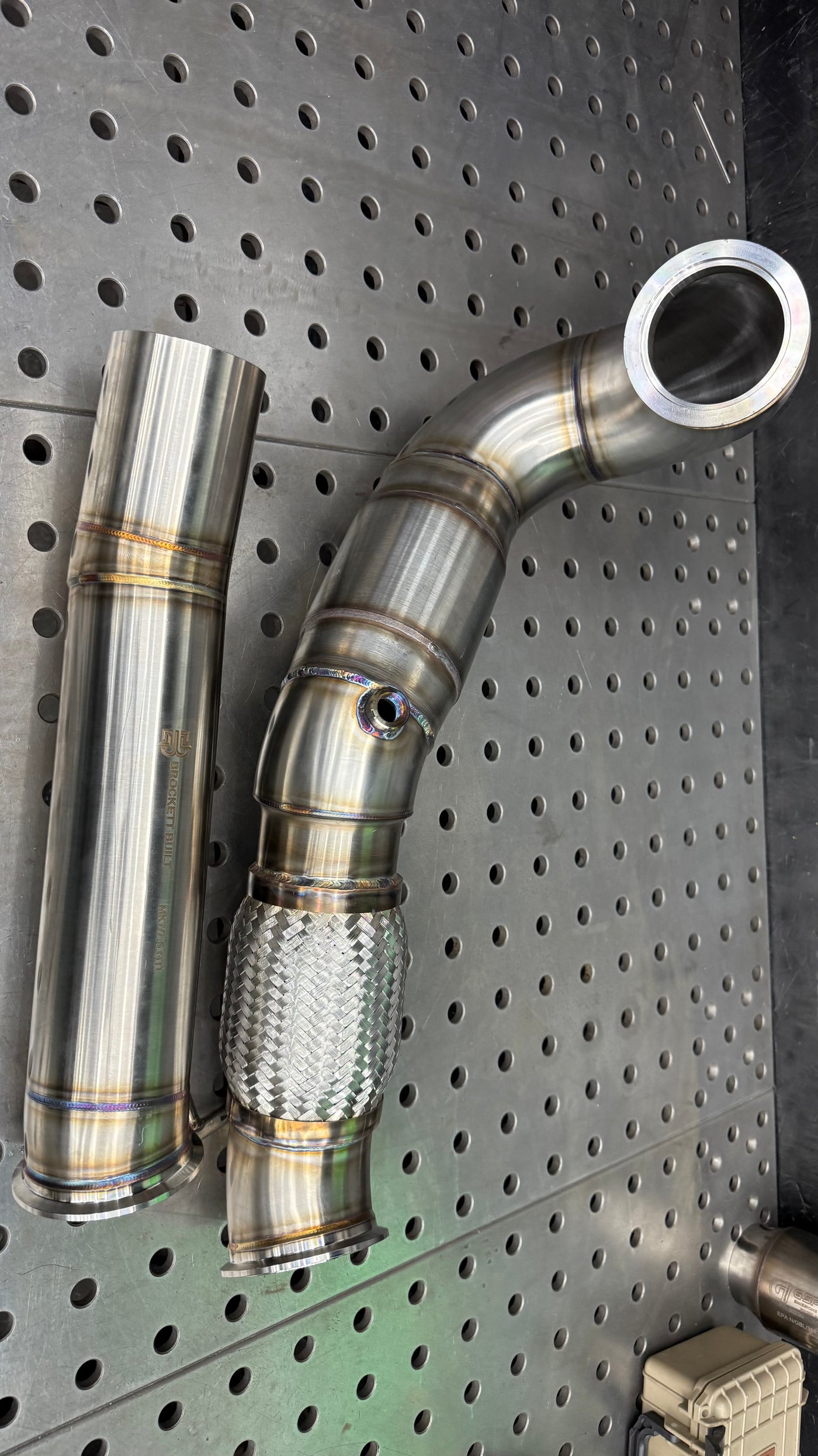 4" Downpipe — GTI / GLI (Mk7/Mk7.5) | Big-Bore 400-Cell GESI GEN2
