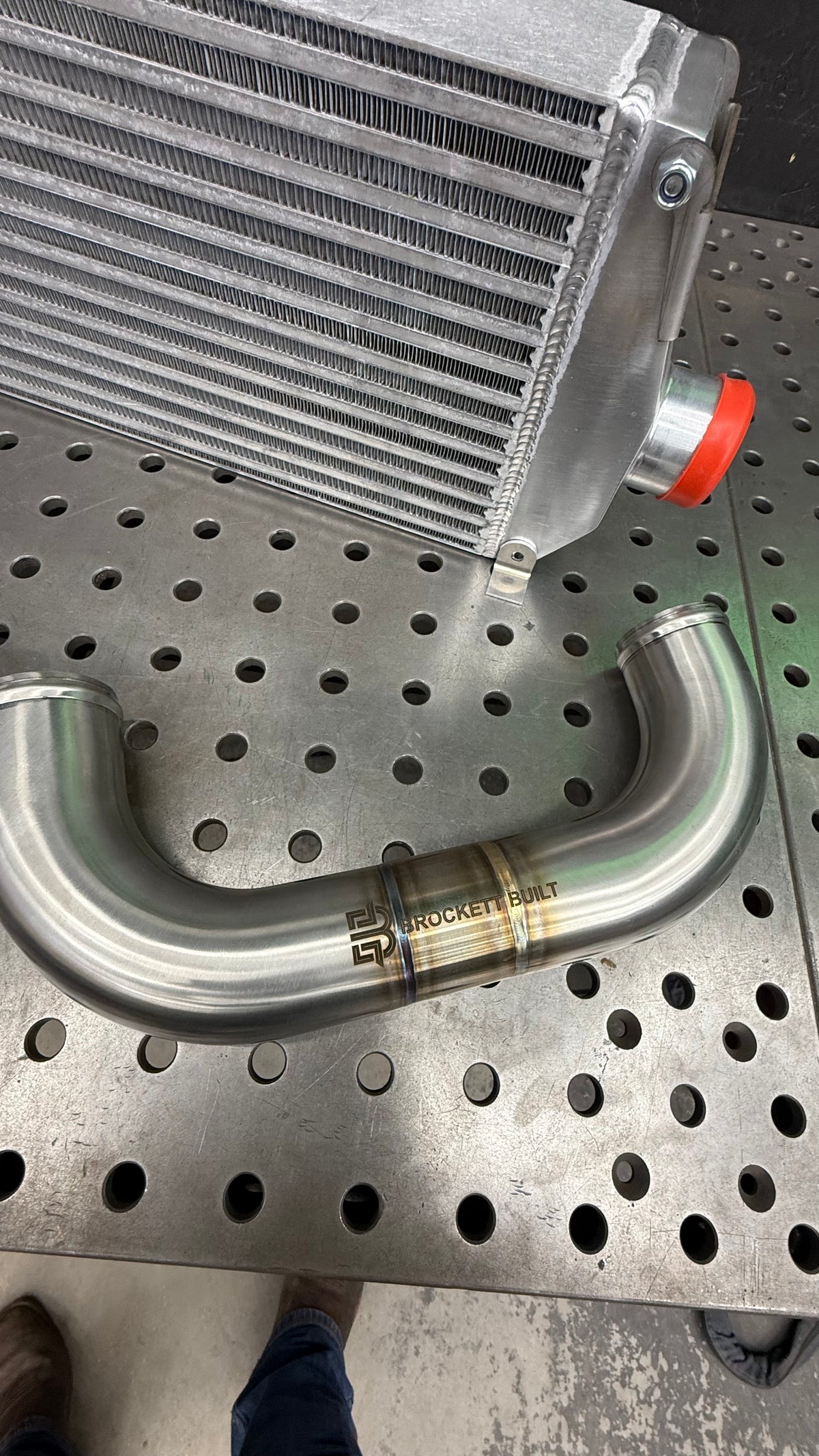 V1 FMIC Intercooler — GTI / GLI (Mk7 / Mk7.5 · MQB)