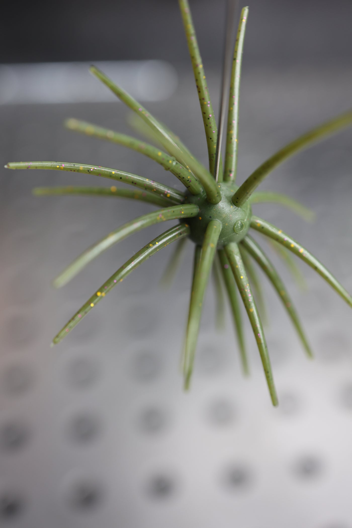 HOOKJAW Jawbreaker urchin lure detail — dense 1 inch soft plastic core