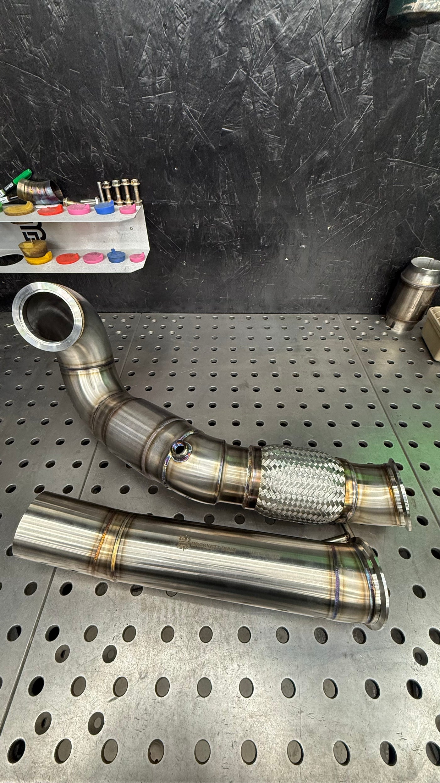 4" Downpipe — GTI / GLI (Mk7/Mk7.5) | Big-Bore 400-Cell GESI GEN2