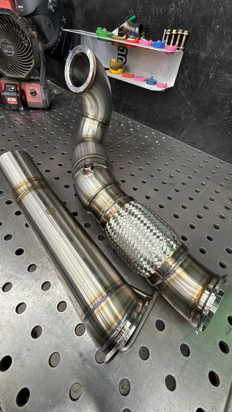 4" Downpipe — GTI / GLI (Mk7/Mk7.5) | Big-Bore 400-Cell GESI GEN2