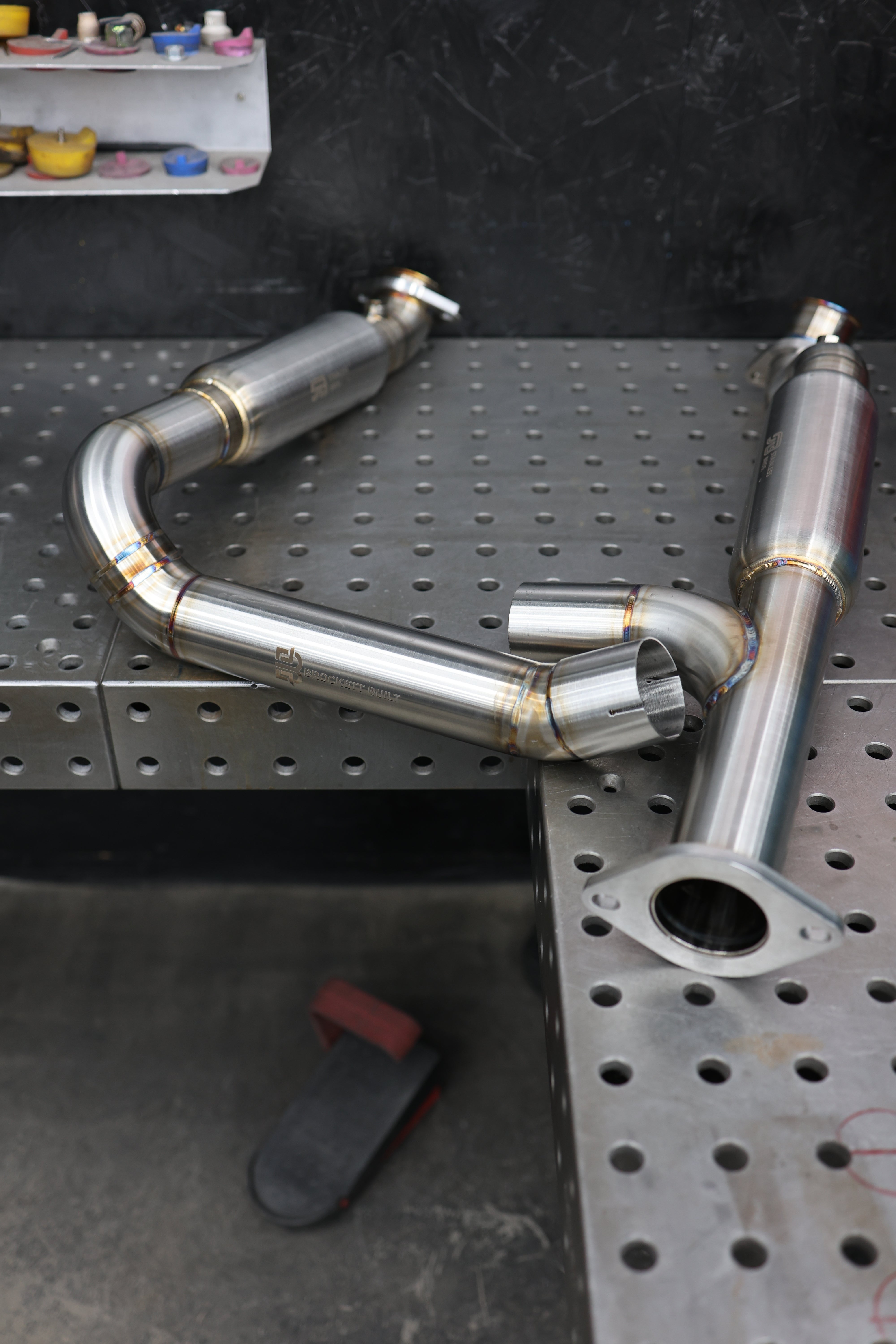 Lexus GX470 Y-Pipe — 304 Stainless, TIG-Welded | Brockett Built