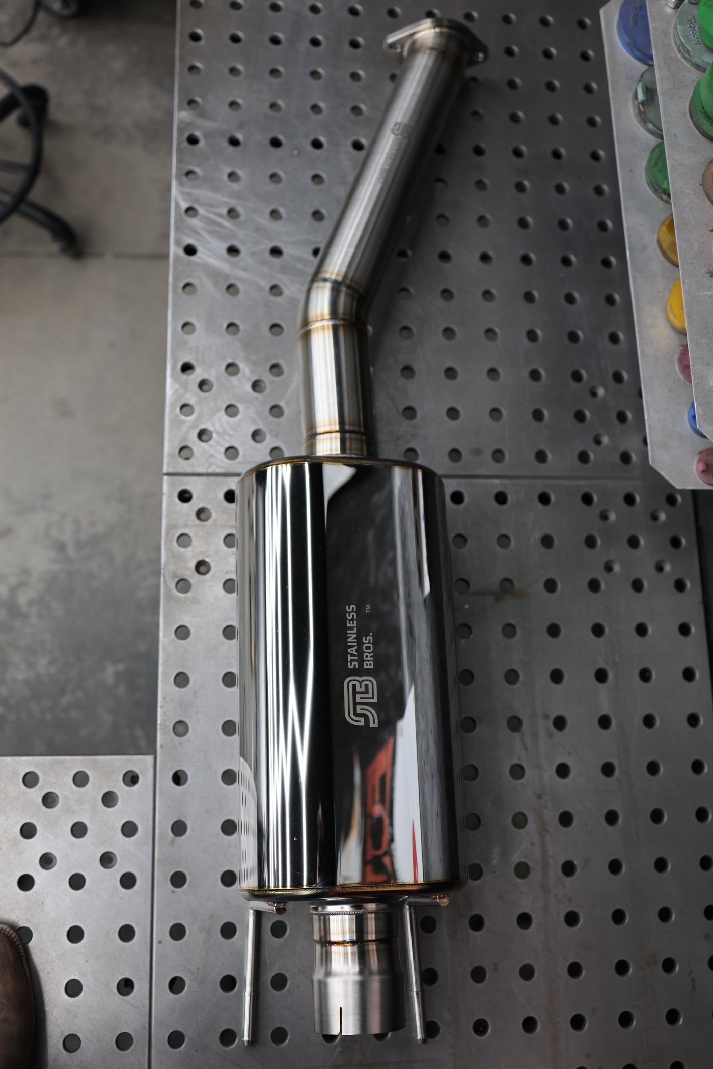 Tundra muffler replacement pipe showing high-clearance profile
