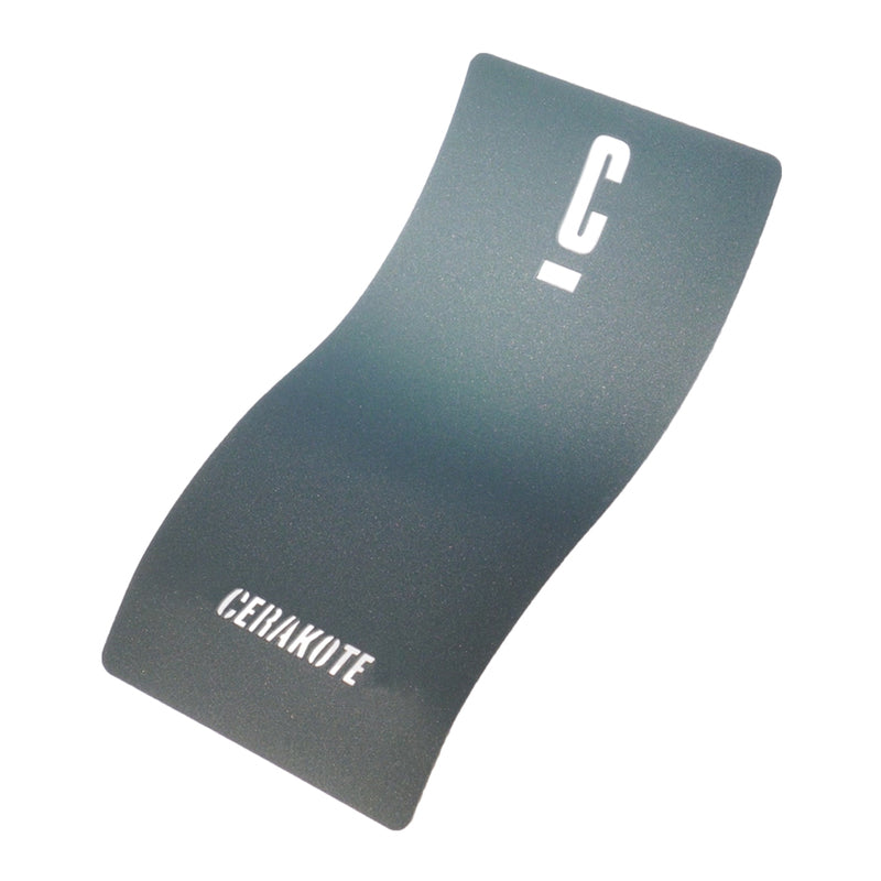 Blue Titanium Cerakote high-temp thermal coating color swatch