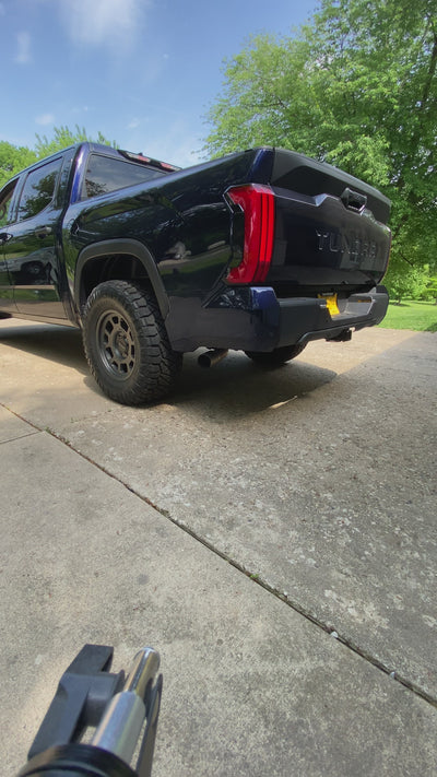 2022 Toyota Tundra Muffler Delete Exhaust