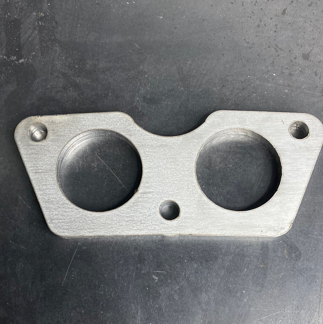 IS300 3-bolt header flange in stainless steel for Lexus IS300