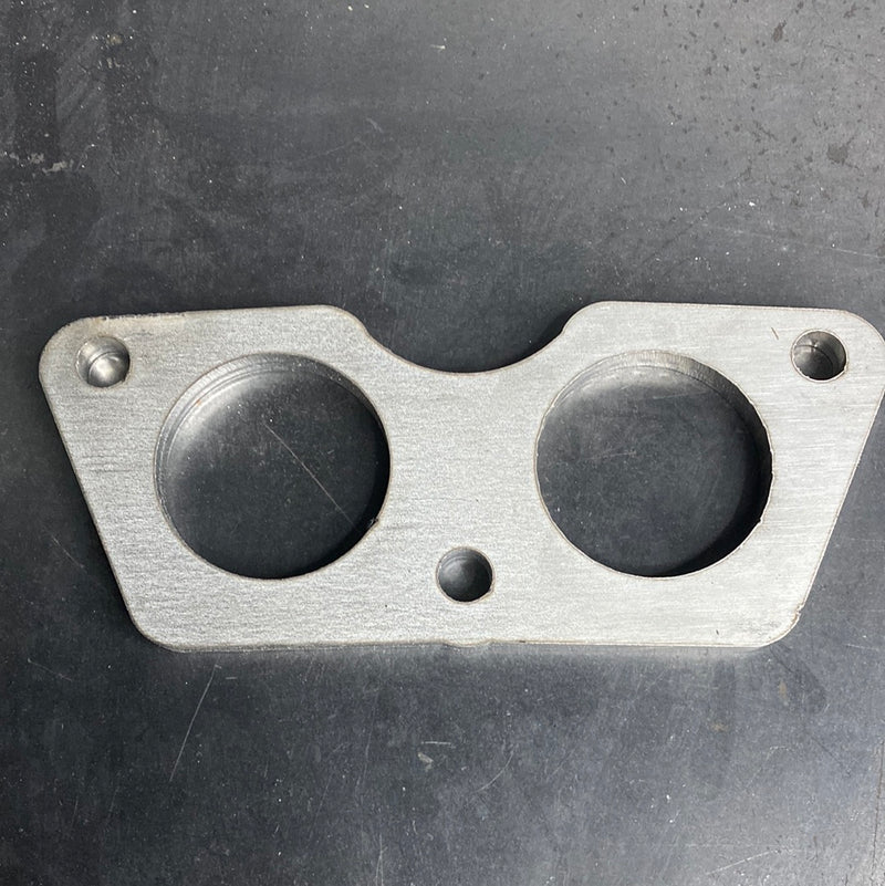 IS300 3-bolt header flange in stainless steel for Lexus IS300