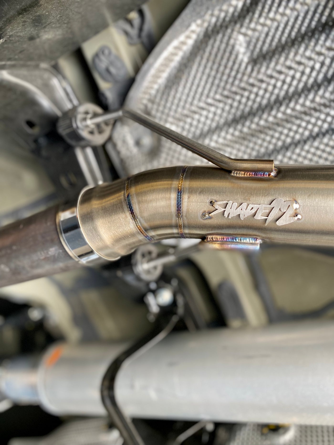 Brockett Built muffler delete pipe for 2022-2025 Toyota Tundra 3rd Gen
