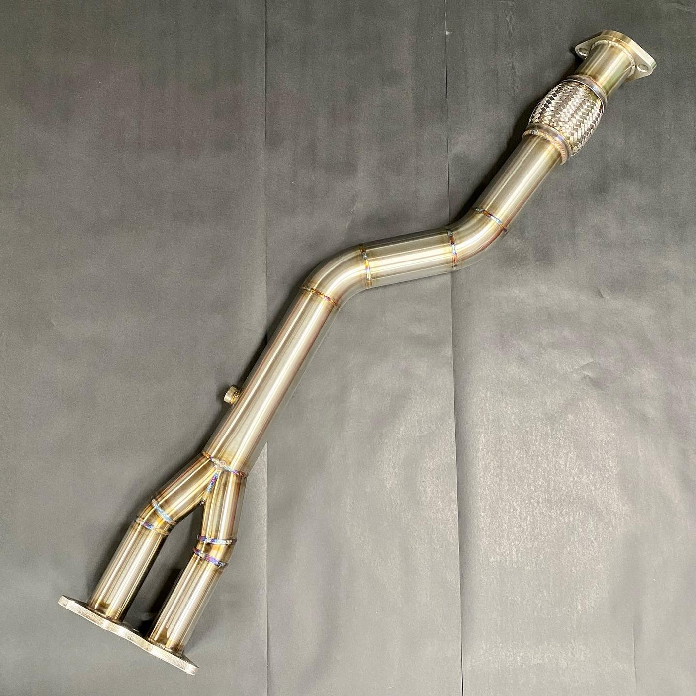 Brockett Built stainless steel Y-pipe midpipe for 2001-2005 Lexus IS300