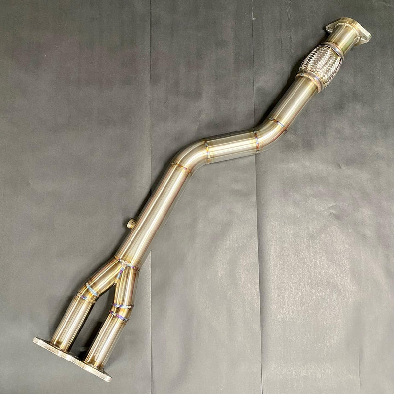 Brockett Built stainless steel Y-pipe midpipe for 2001-2005 Lexus IS300