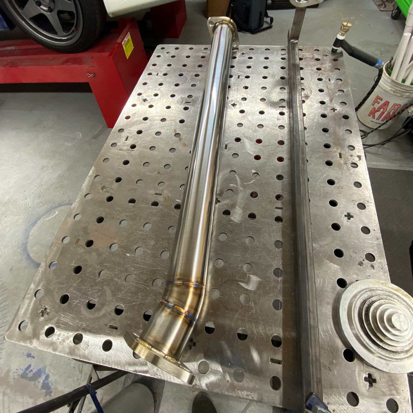 IS300 resonator pipe with stainless bullet resonator option